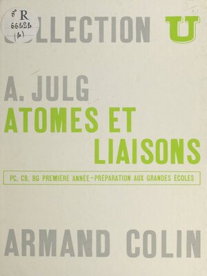 cover image of Atomes et liaisons
